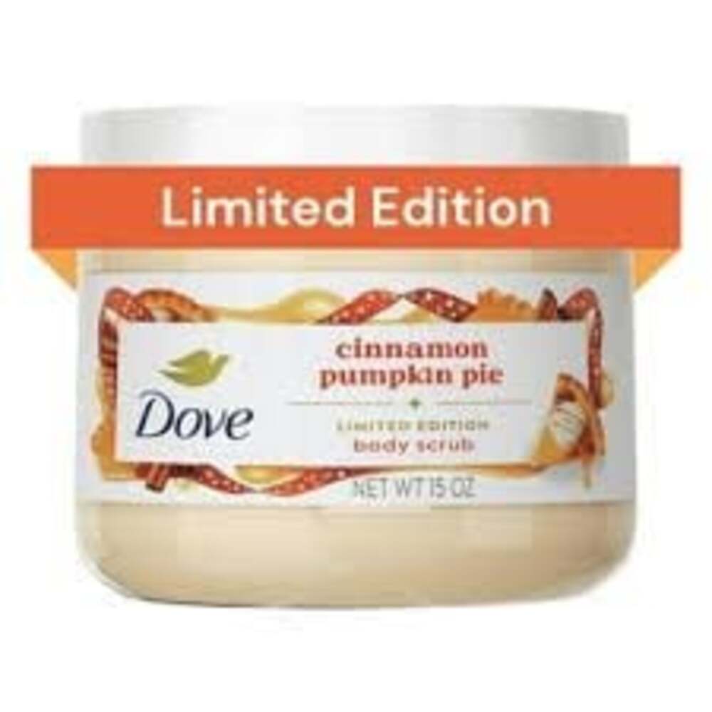 Dove Limited Edition Holiday Treats Cinnamon Pumpkin Pie Exfoliating Body Scrub